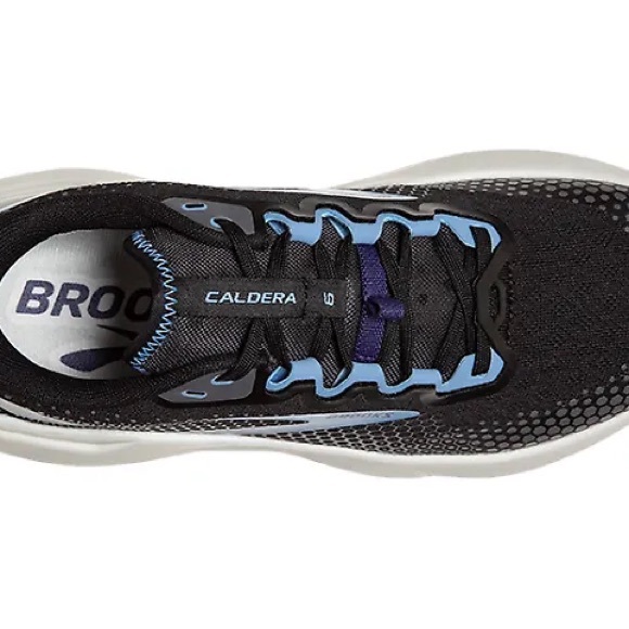 Brooks Women's Athletic Shoes - Black and Blue Size 9 - Picture 3 of 9